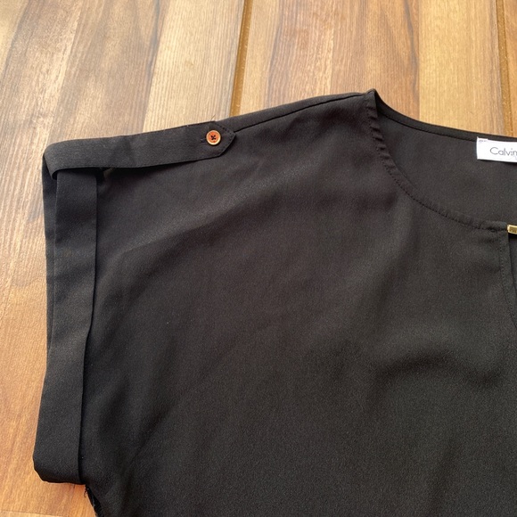 Calvin Klein black blouse - Picture 5 of 6